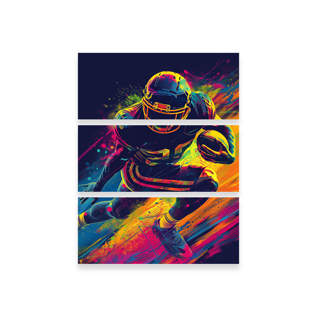 Stunning Running Back Wall Art for Sports Enthusiasts