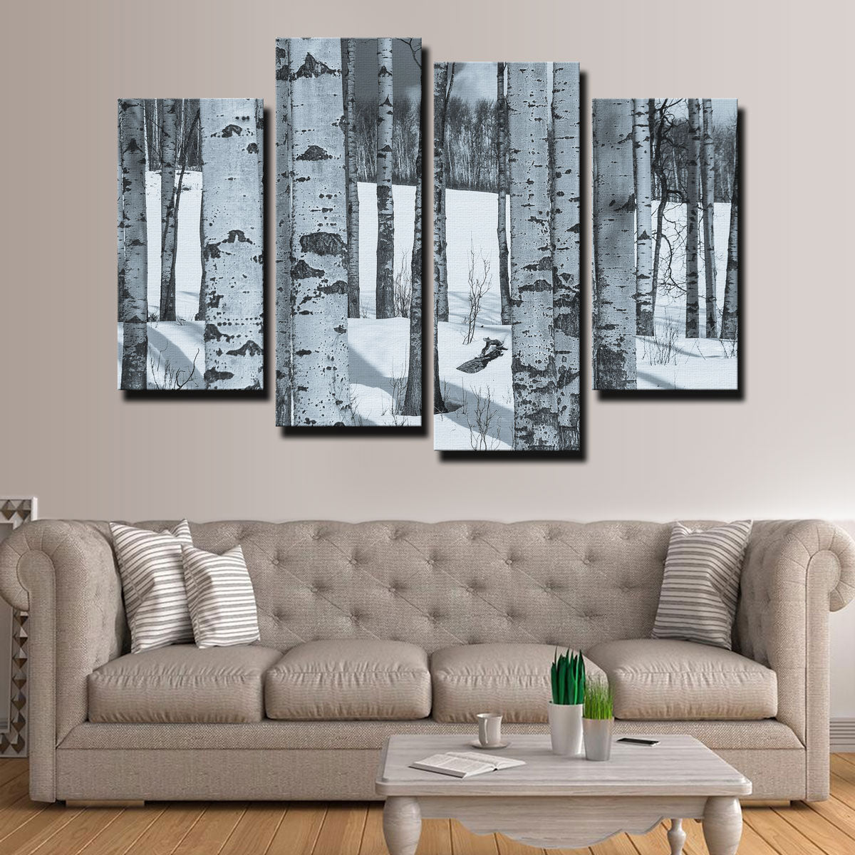 Stunning Round Lake Wall Art by Mike Cotton