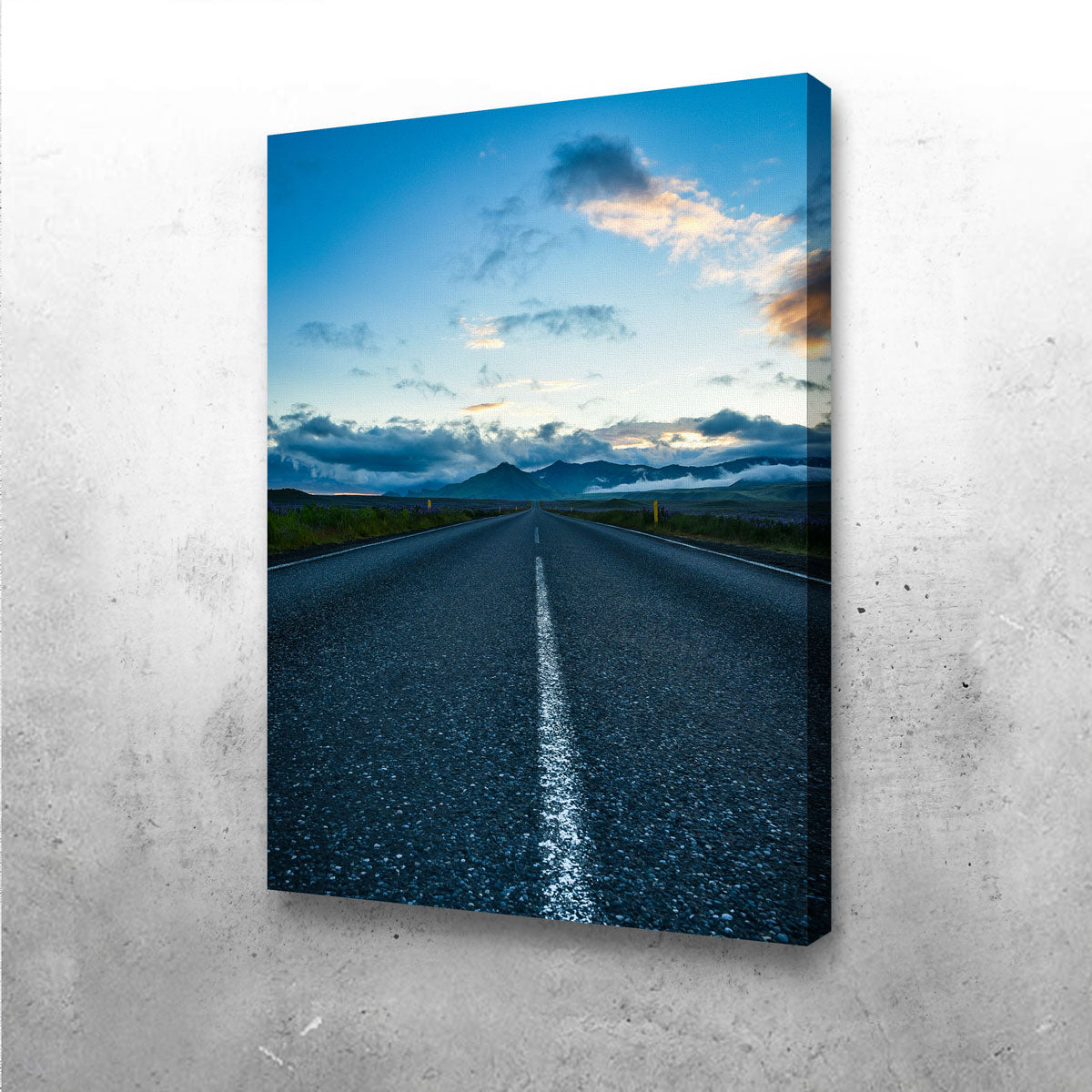 Dennis Maida's Road to Giants High - Quality Canvas Wall Art