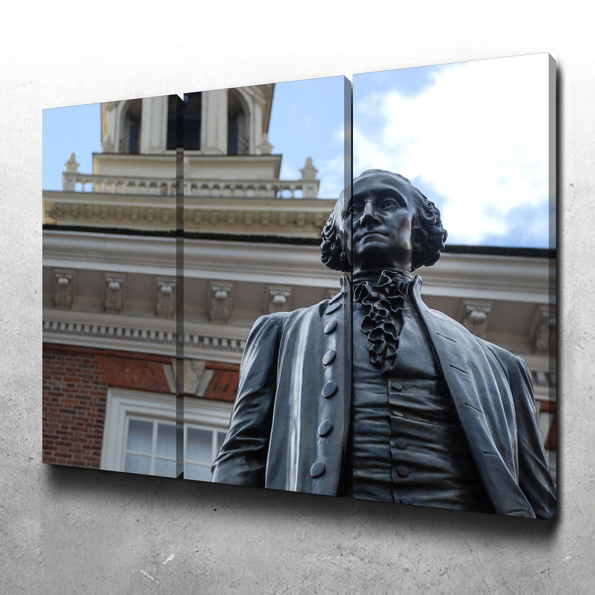 Exquisite George Washington Independence Hall Wall Art for Your Home Decor