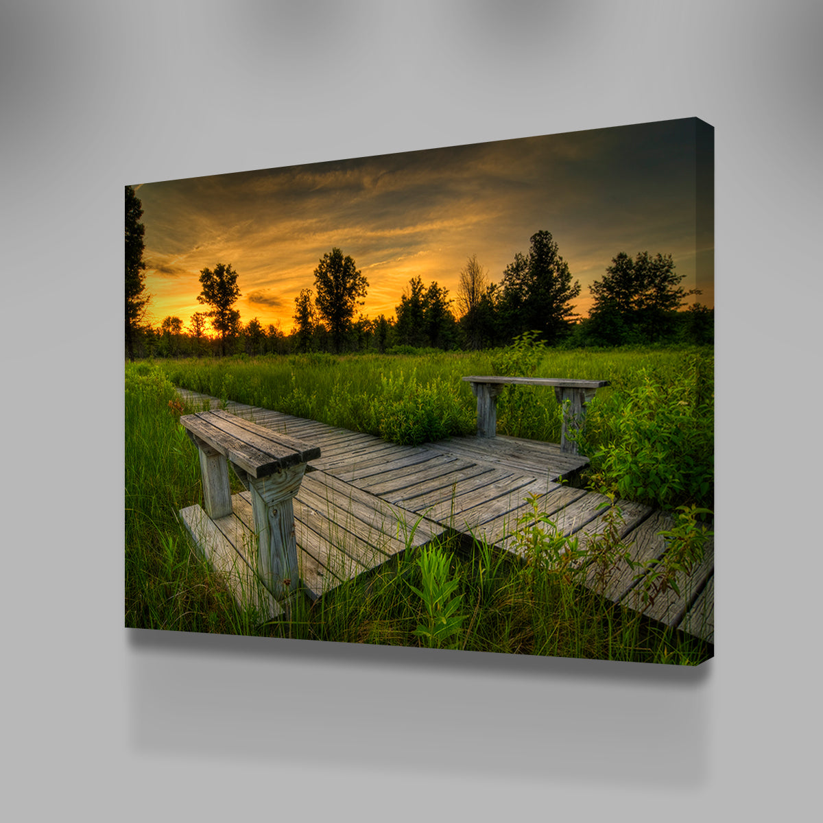 Stunning Irwin Prairie Sunset Wall Art for Home Decor