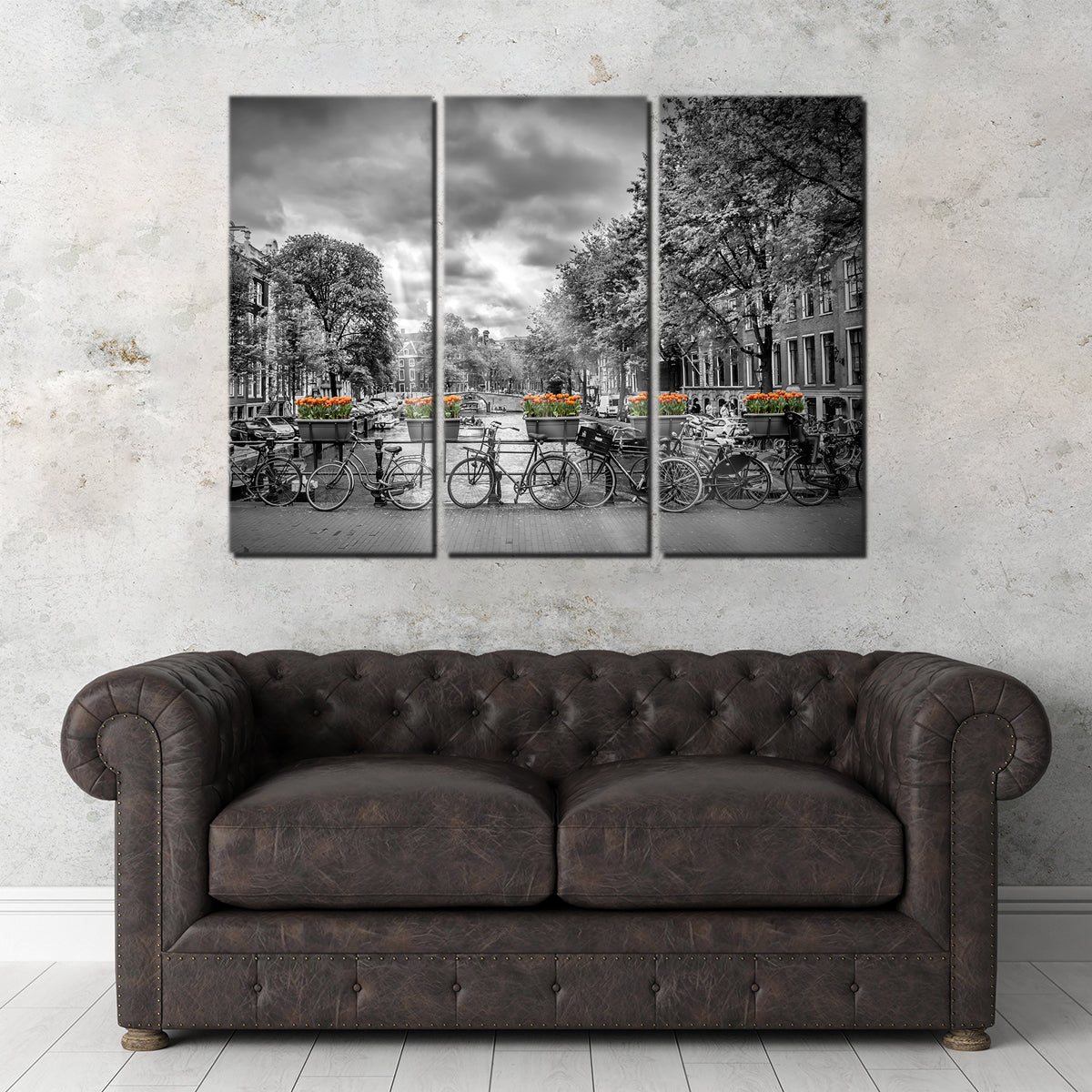 Exquisite Amsterdam Wall Art by Melanie Viola