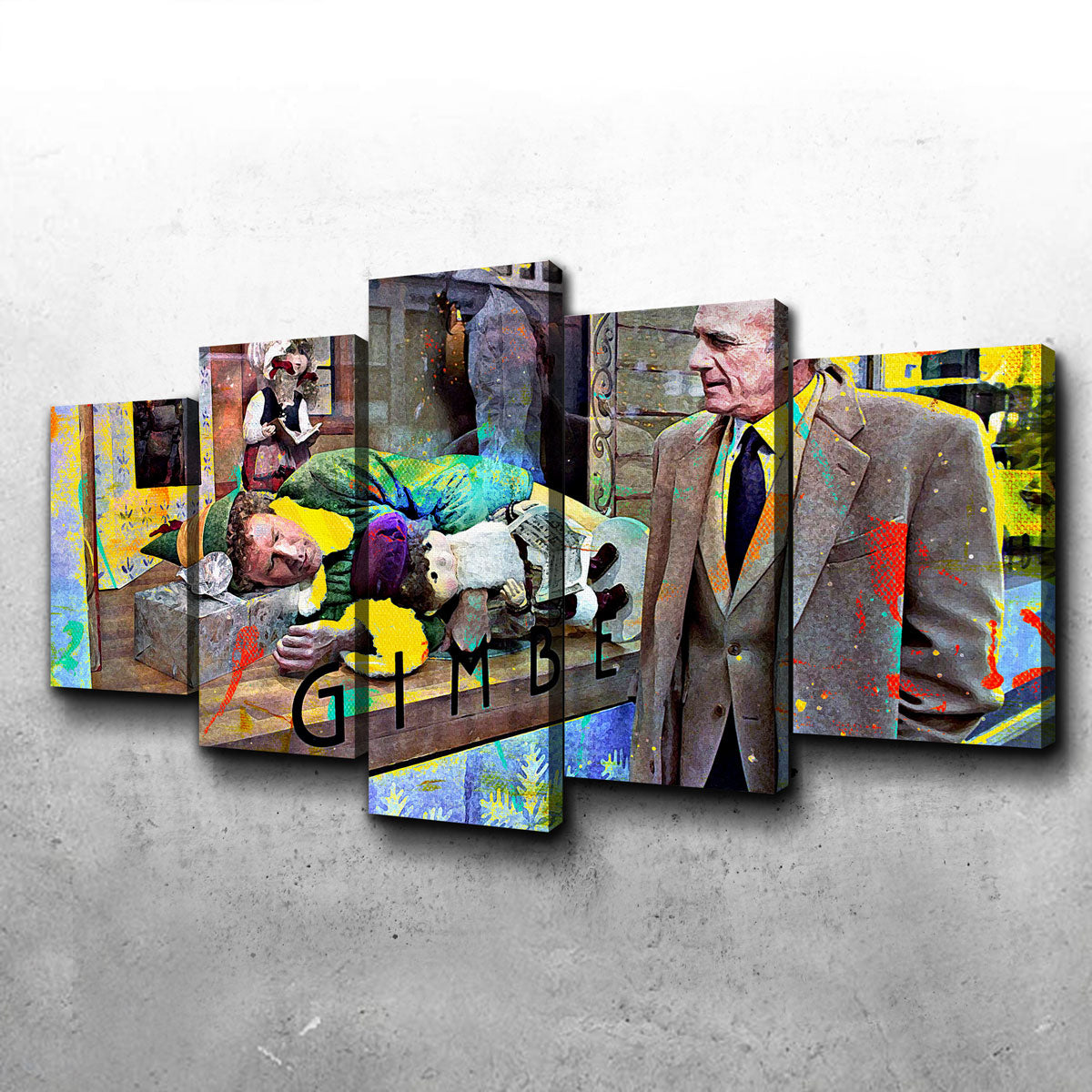 Gimbels Premium Sustainable Wall Art - Handmade Canvas Prints