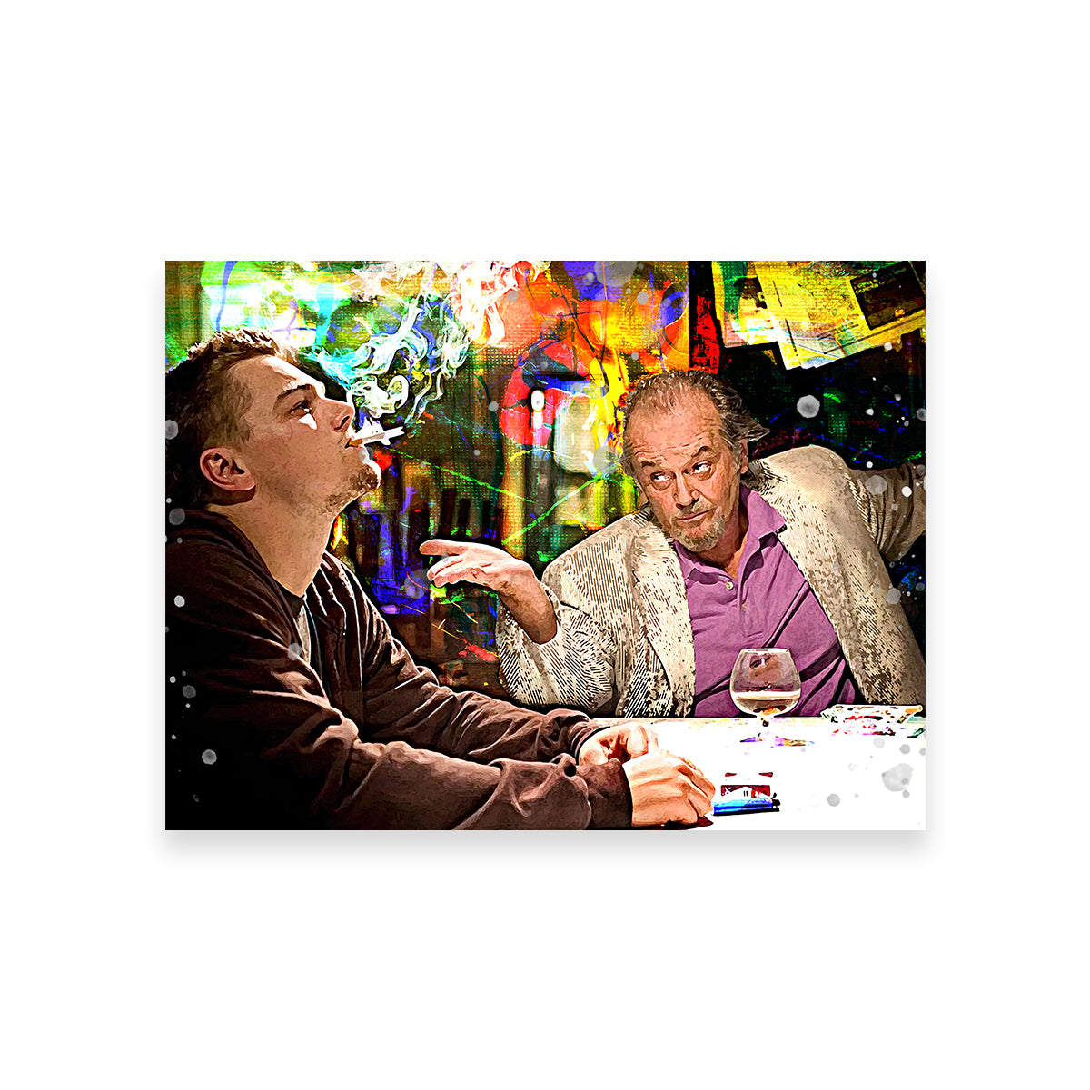 The Departed - Stunning Billy & Costello Wall Art for Your Home