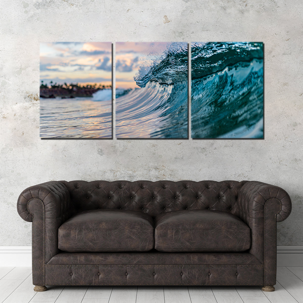 Stunning Pastel Wave Wall Art by Lucas Moore