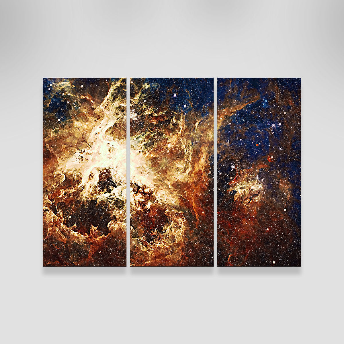 Enchanting Embers Of Stars Wall Art by Denise Dundon