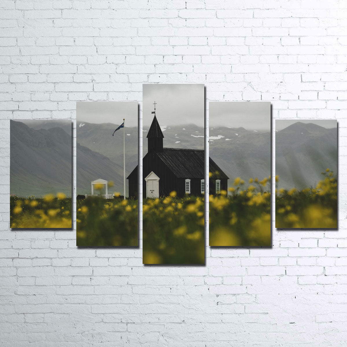 Exquisite Church Flowers Wall Art by Dennis Maida