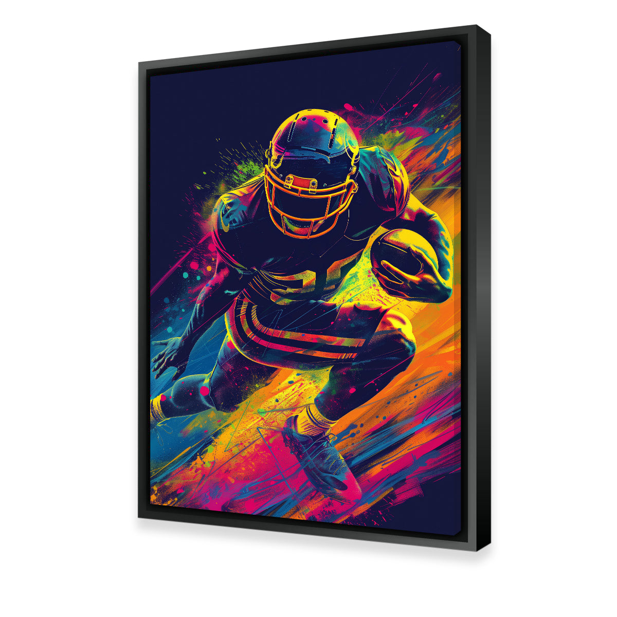 Stunning Running Back Wall Art for Sports Enthusiasts