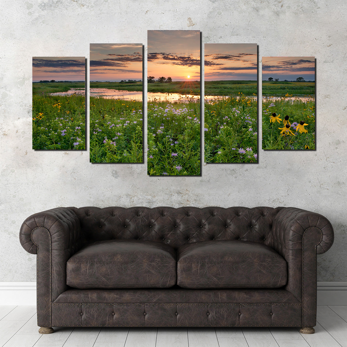 Stunning Open Field in Illinois Wall Art for Your Home Decor