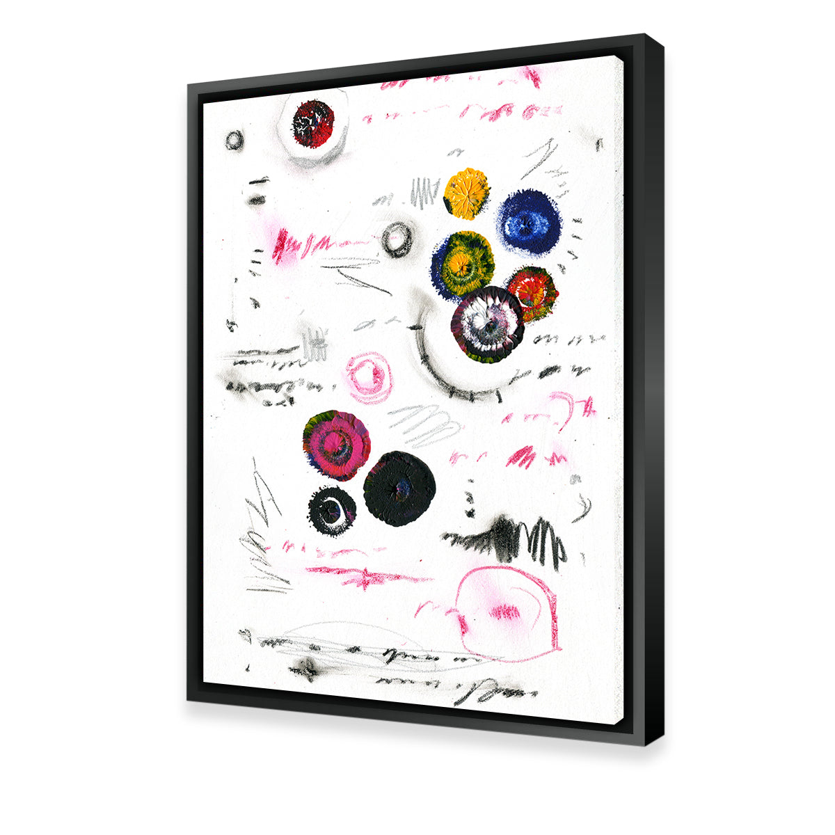 Stunning Circle Color Wall Art by Evgeny Vetrov