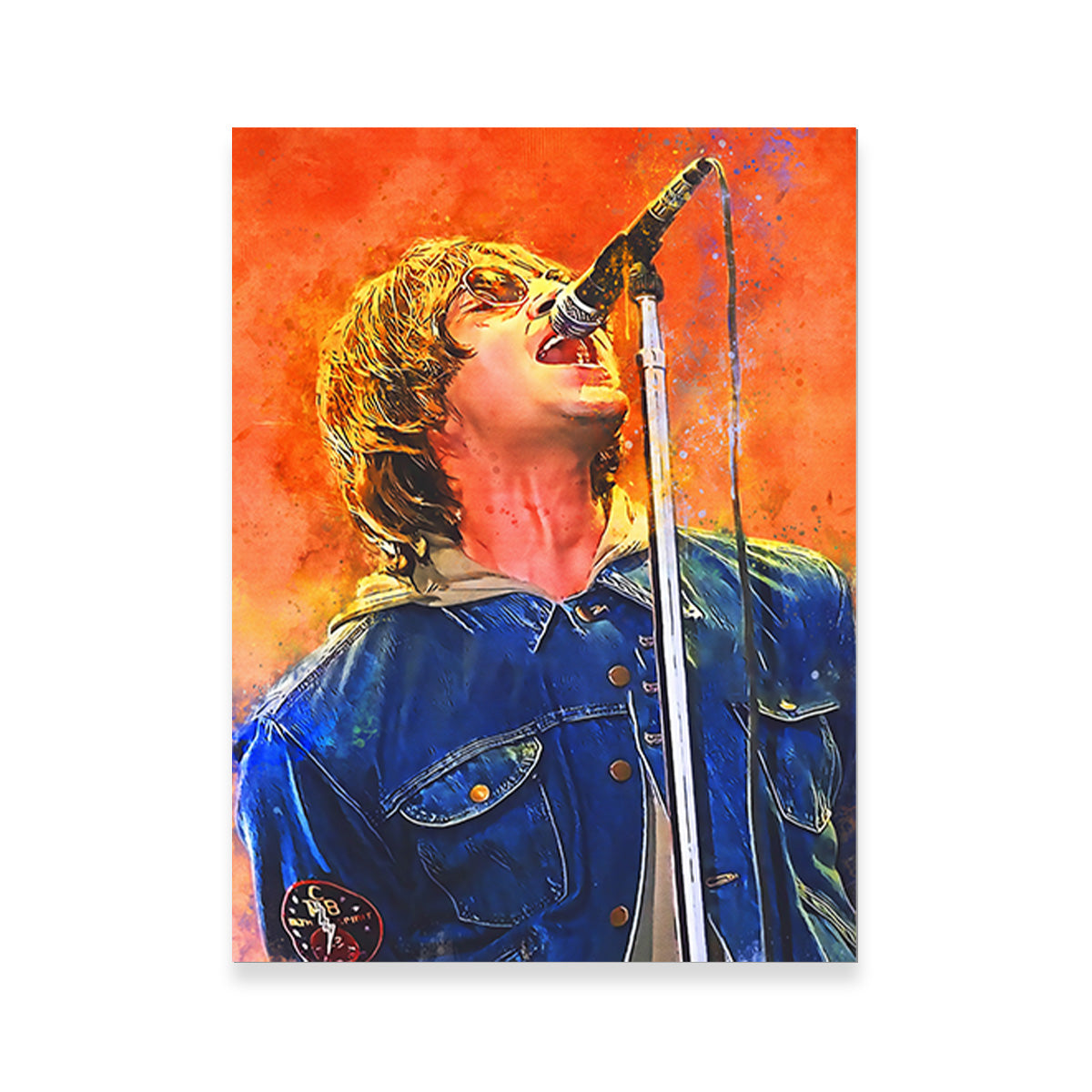 Liam Gallagher Art Prints on Museum-Quality Canvas