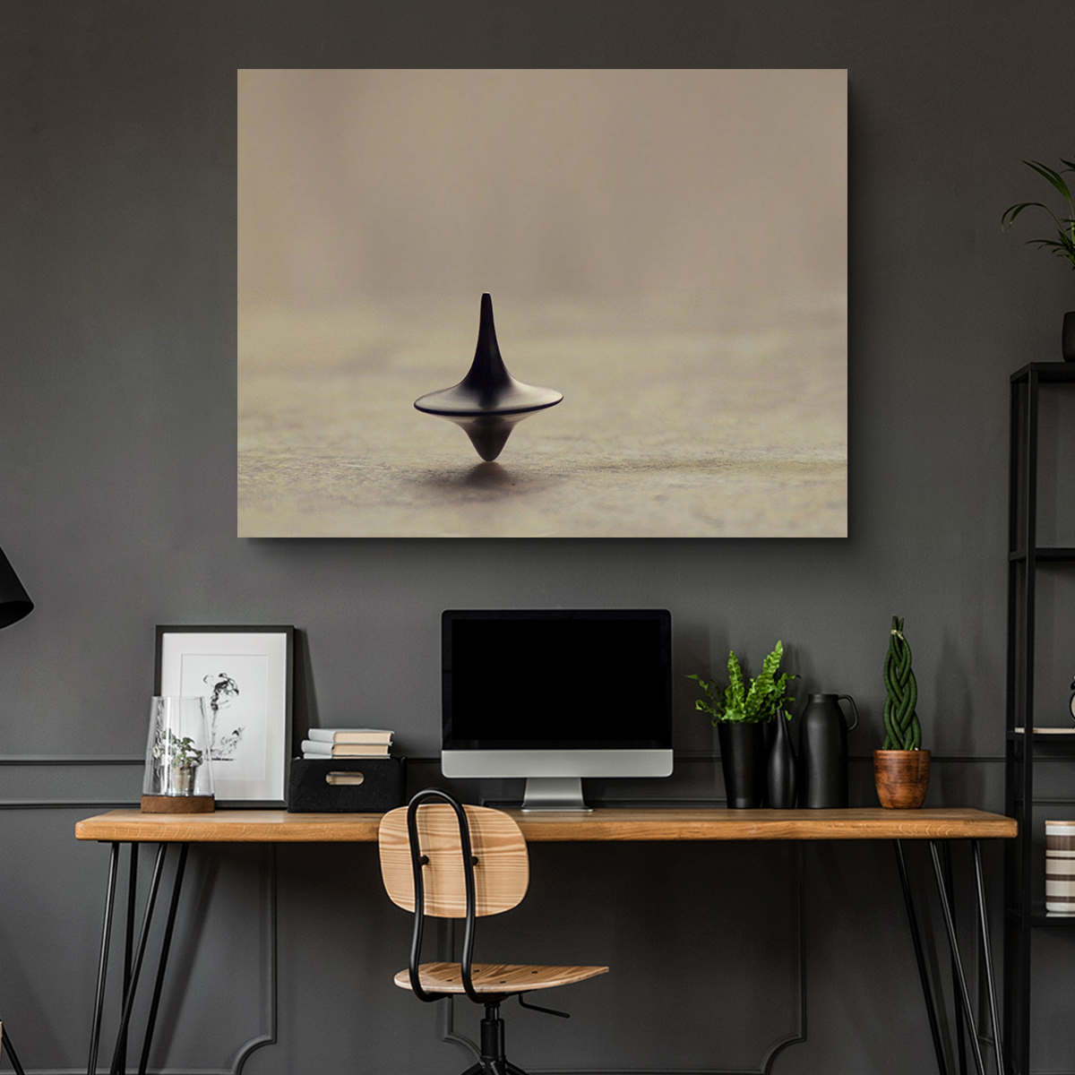 Unique Inception Totem Wall Art - Handmade with Sustainable Pine Wood