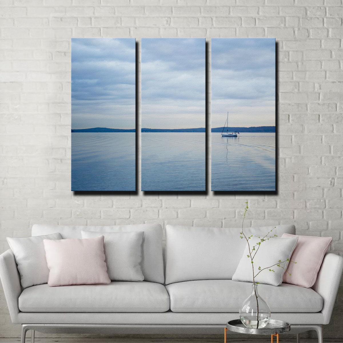 Stunning Blue Light Wall Art by Dennis Maida