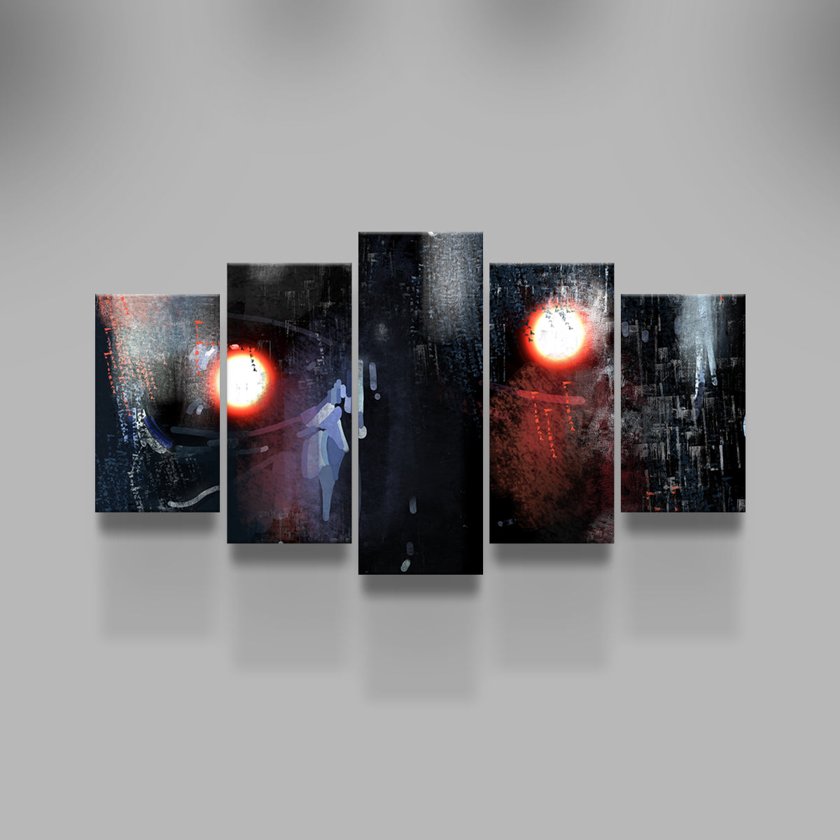 Stunning Terminator Eyes Wall Art by Andy Brackpool