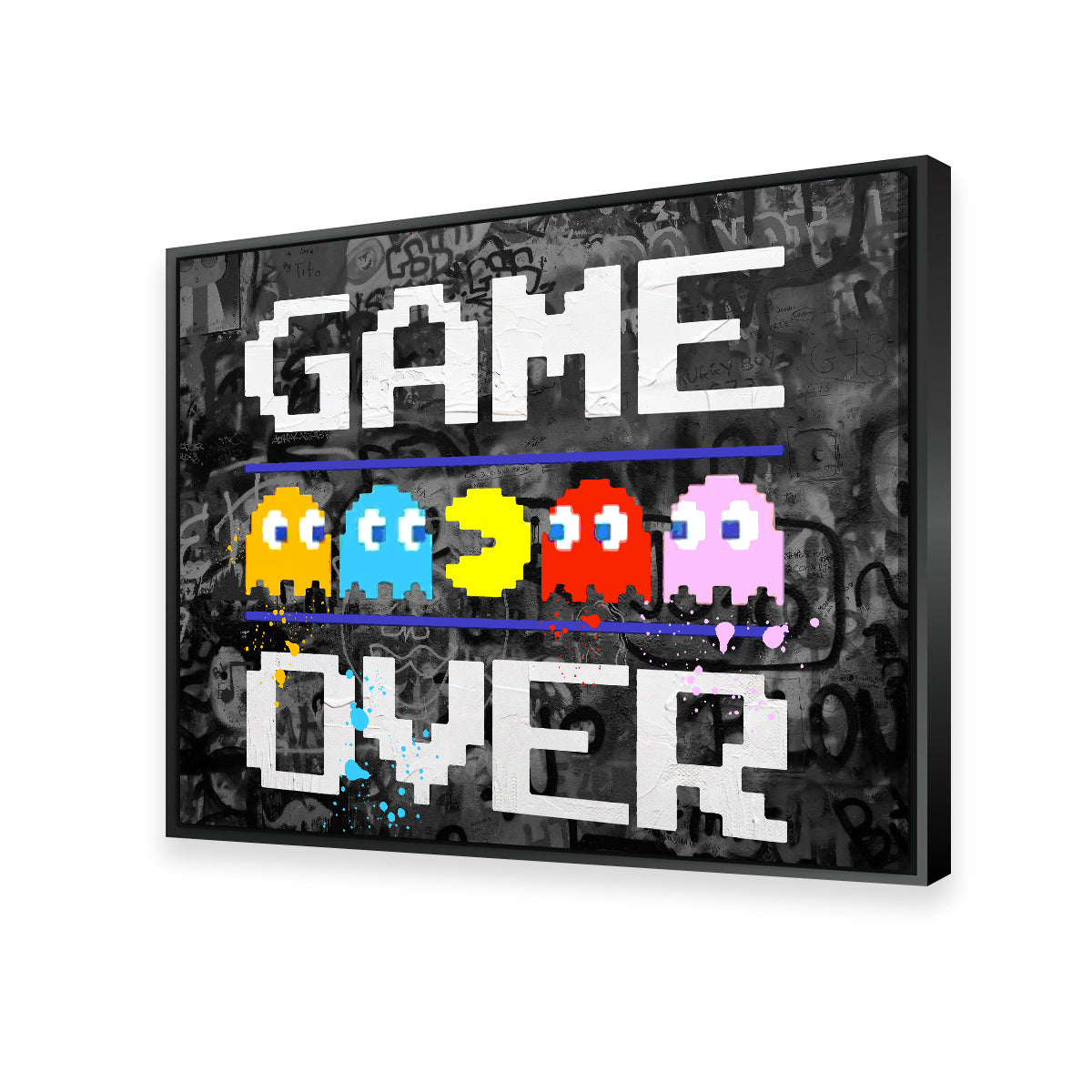 Eye - Catching Game Over Wall Art by Stephen Chambers