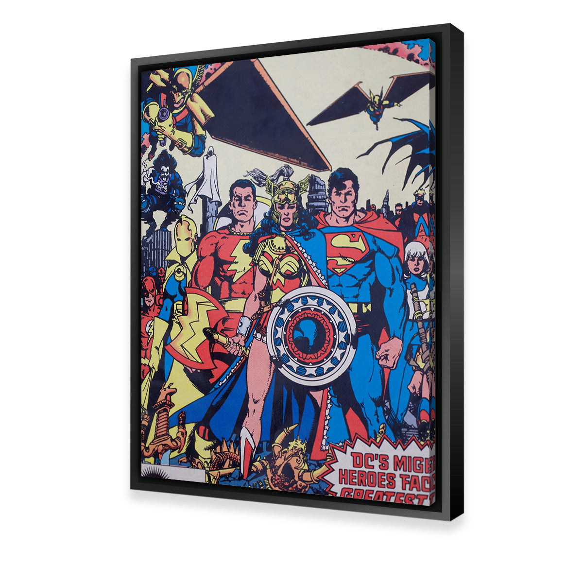 Stunning DC Superhero Comic Wall Art for Your Home Decor