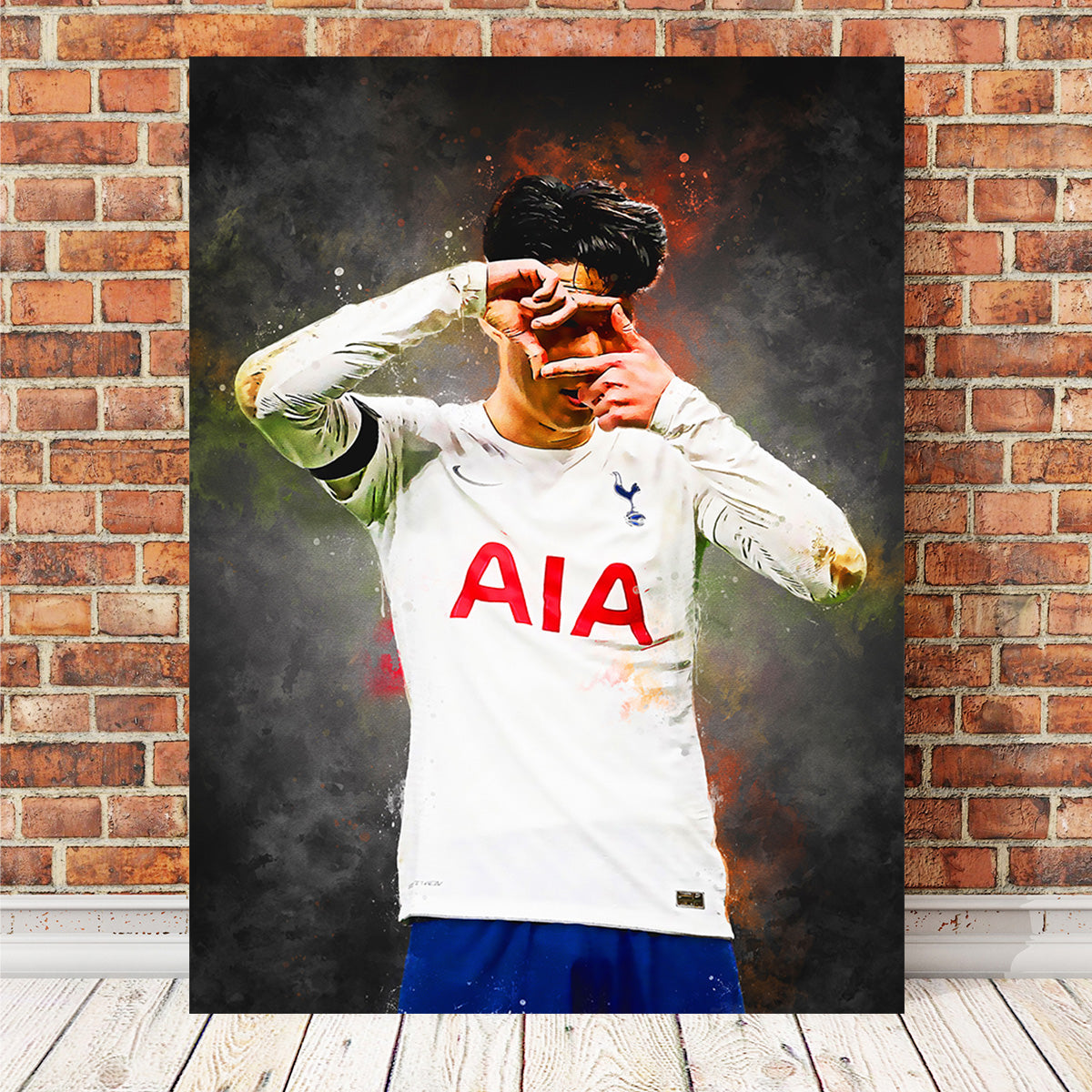 Son Heung-min - Premium Handmade Canvas Print