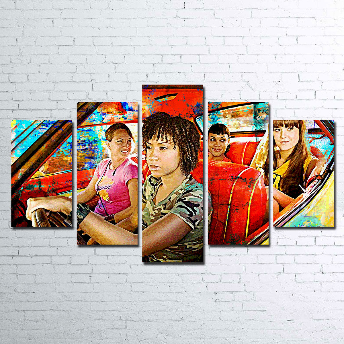 Deathproof Wall Art - Museum-Quality Sustainable Pine Wood Canvas