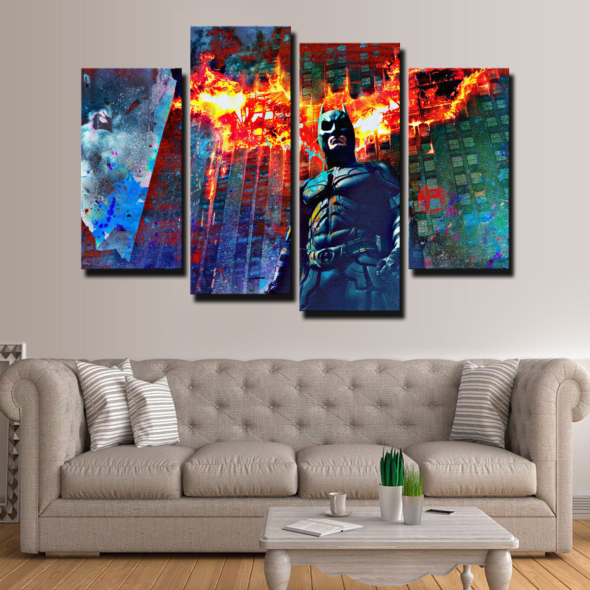 Stunning Dark Knight Wall Art for Your Home Decor