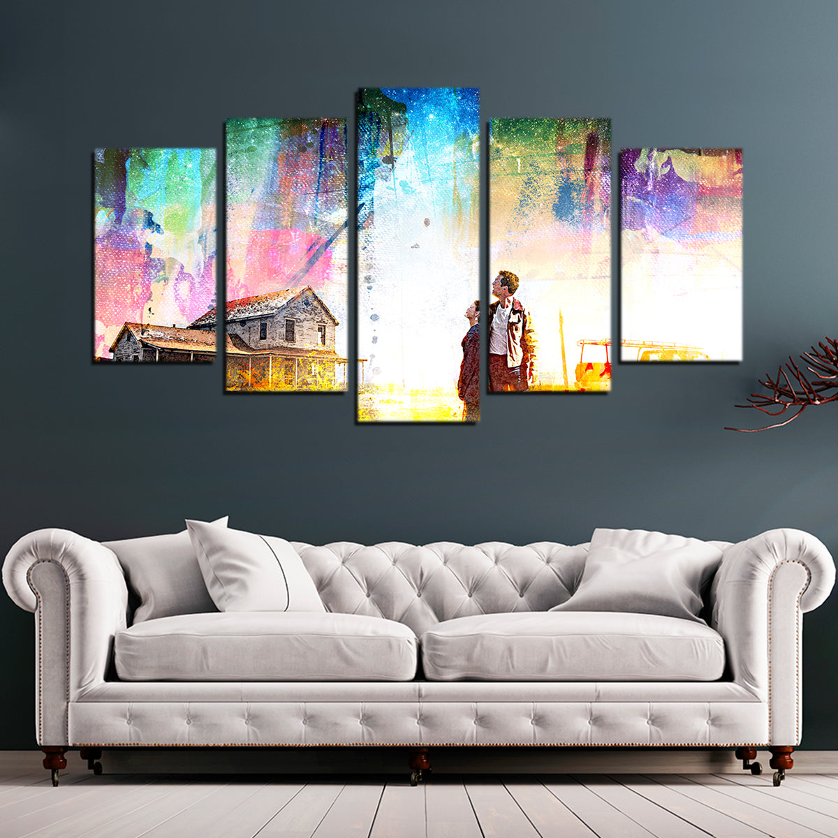 Stunning Interstellar Farmhouse Wall Art for Cosmic Home Decor