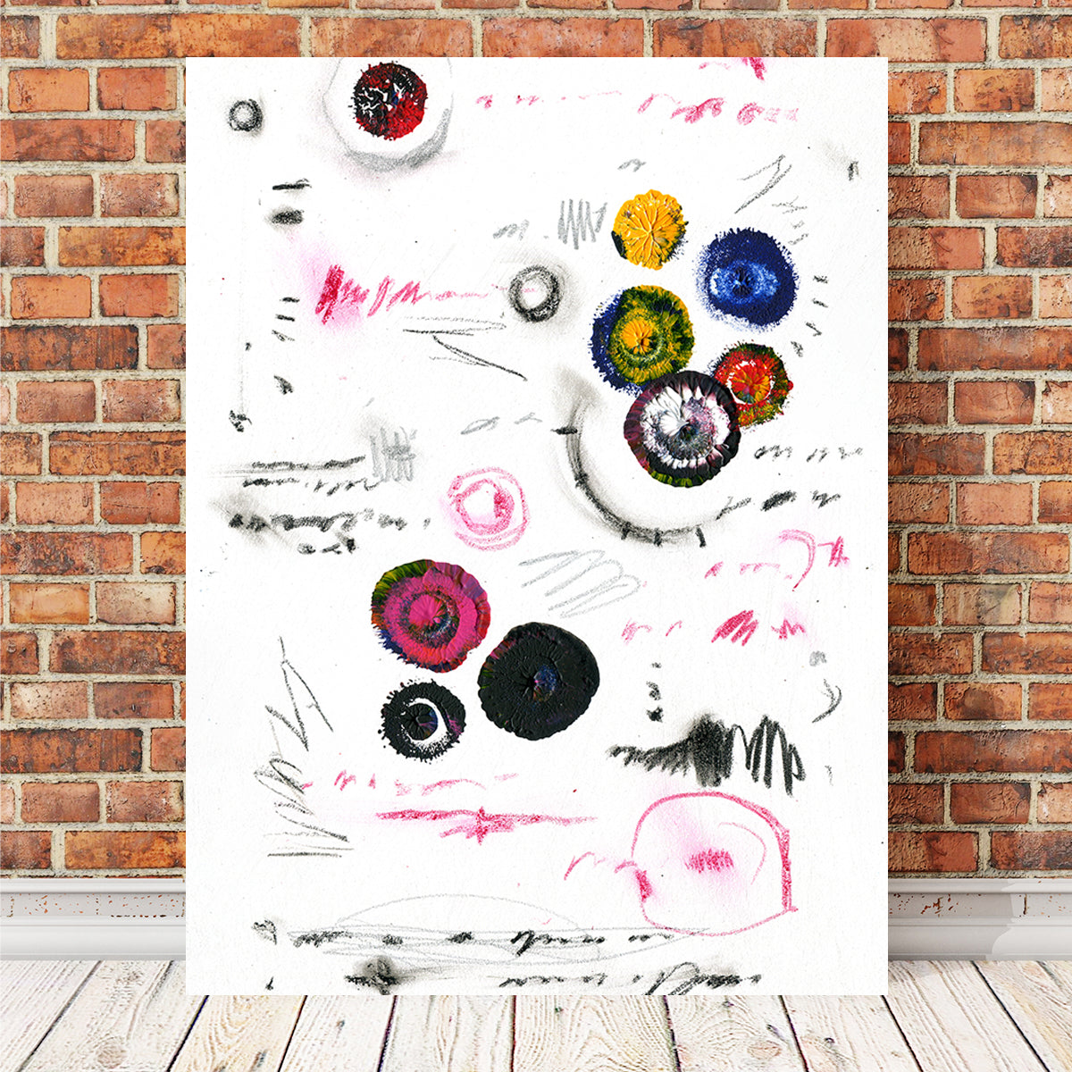 Stunning Circle Color Wall Art by Evgeny Vetrov