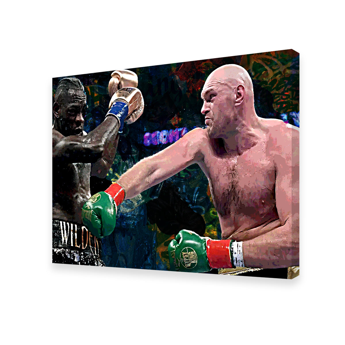 Exclusive Fury Vs. Wilder Wall Art for Stunning Home Decor