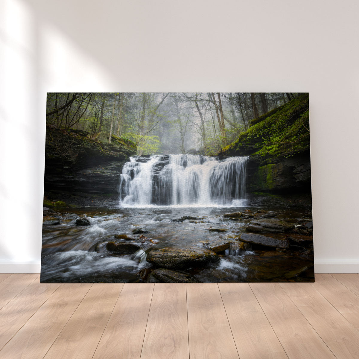 Exquisite Green Serenity Wall Art by Dennis Maida