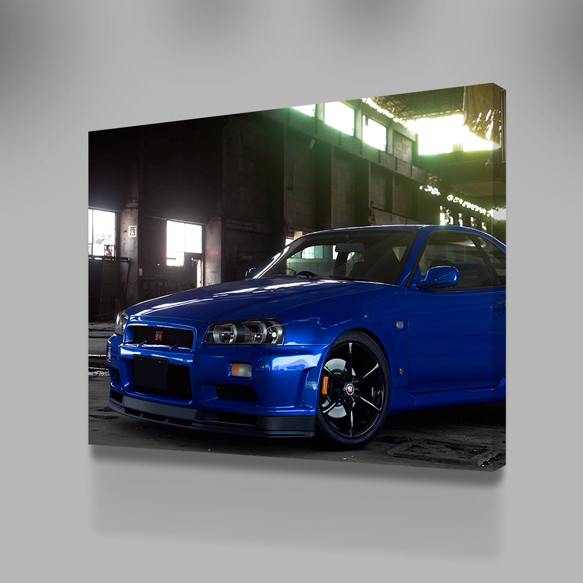 Stunning R34 Warehouse Wall Art by Vynton