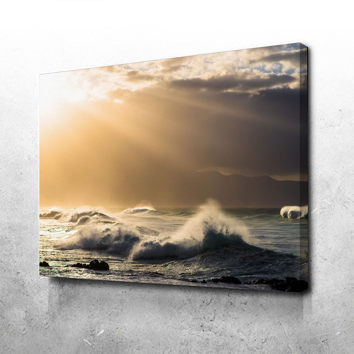 Enchanting Light in Darkness Wall Art by Lucas Moore