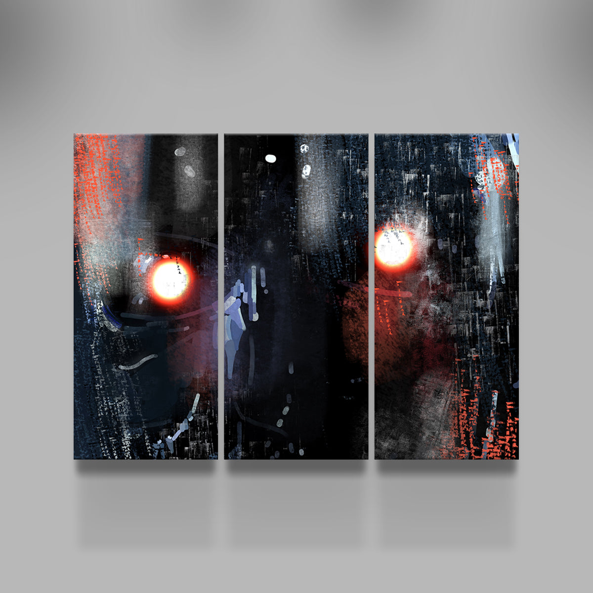 Stunning Terminator Eyes Wall Art by Andy Brackpool