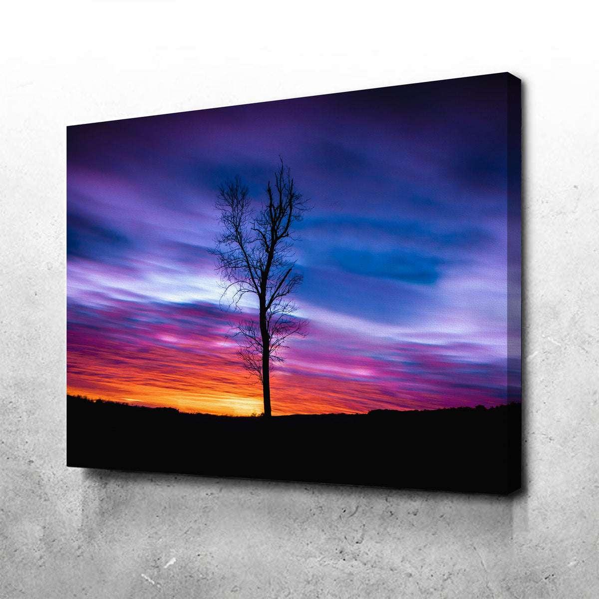 Stunning Lonely Sunset Wall Art by Lucas Moore