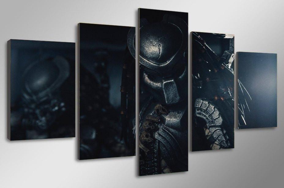 Exclusive Limited Edition Predator 5 Piece Canvas Wall Art Set