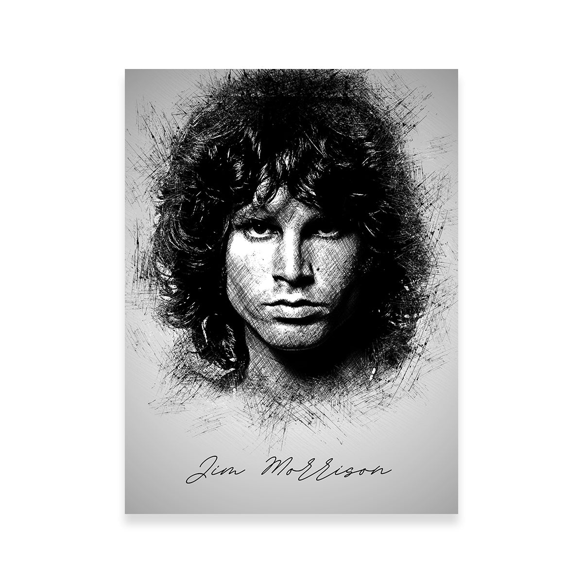 Iconic Jim Morrison Wall Art for Your Home Decor