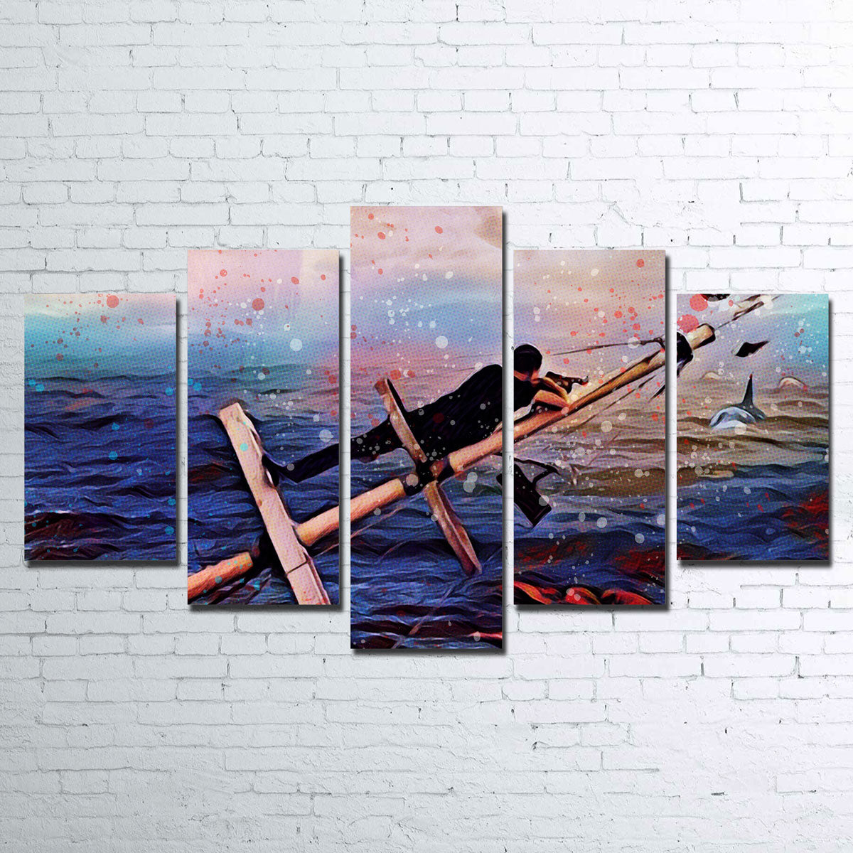 Eye - Catching Jaws Wall Art for Stunning Home Decor