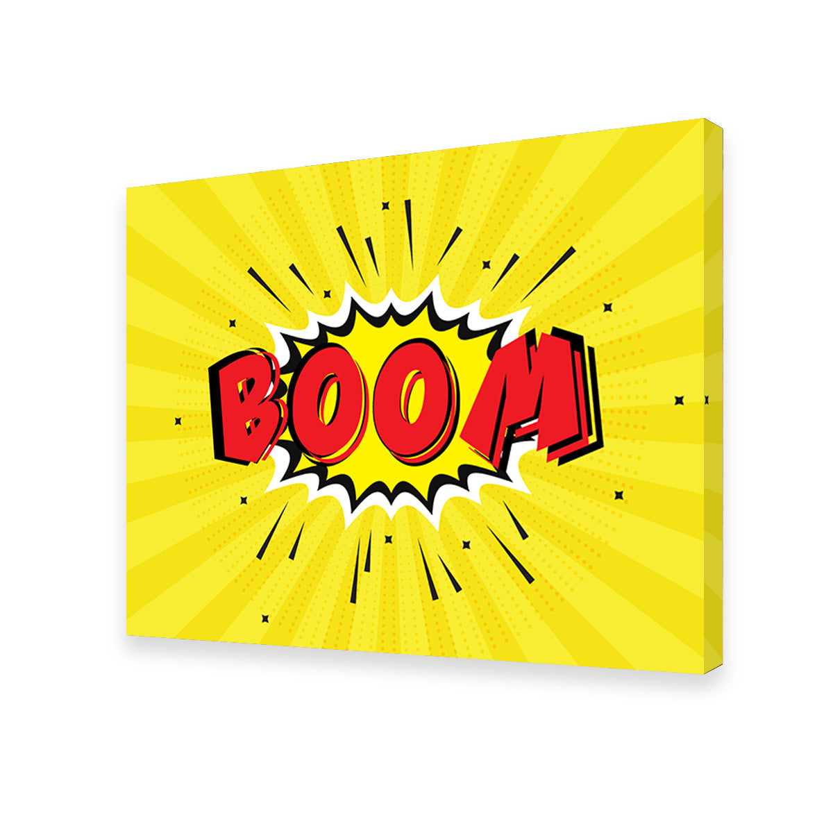 Boom1 Stunning Wall Art - Sustainable Kiln - Dried Pine Wood Frame