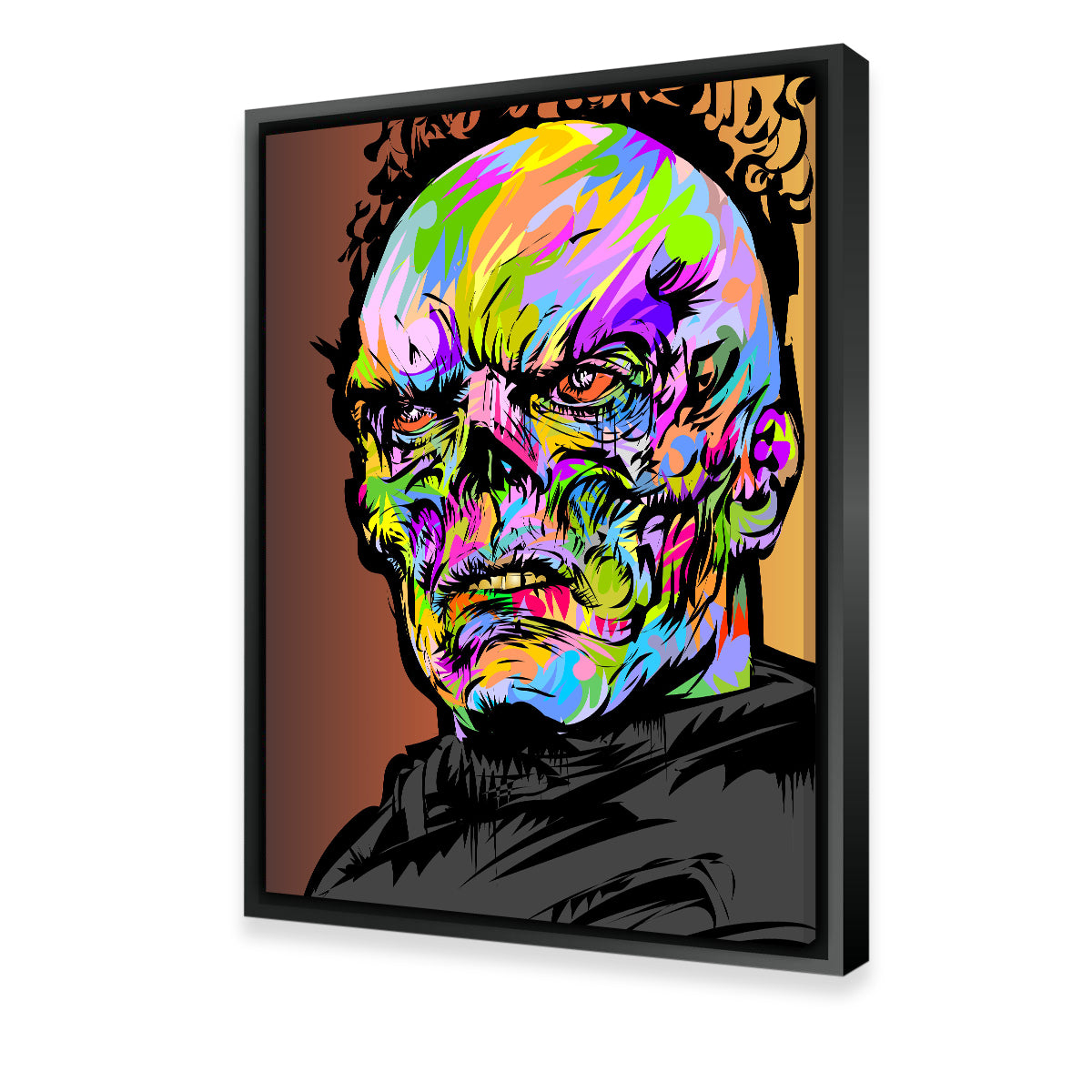 Vibrant Red Skull Color Wall Art for Stunning Home Decor