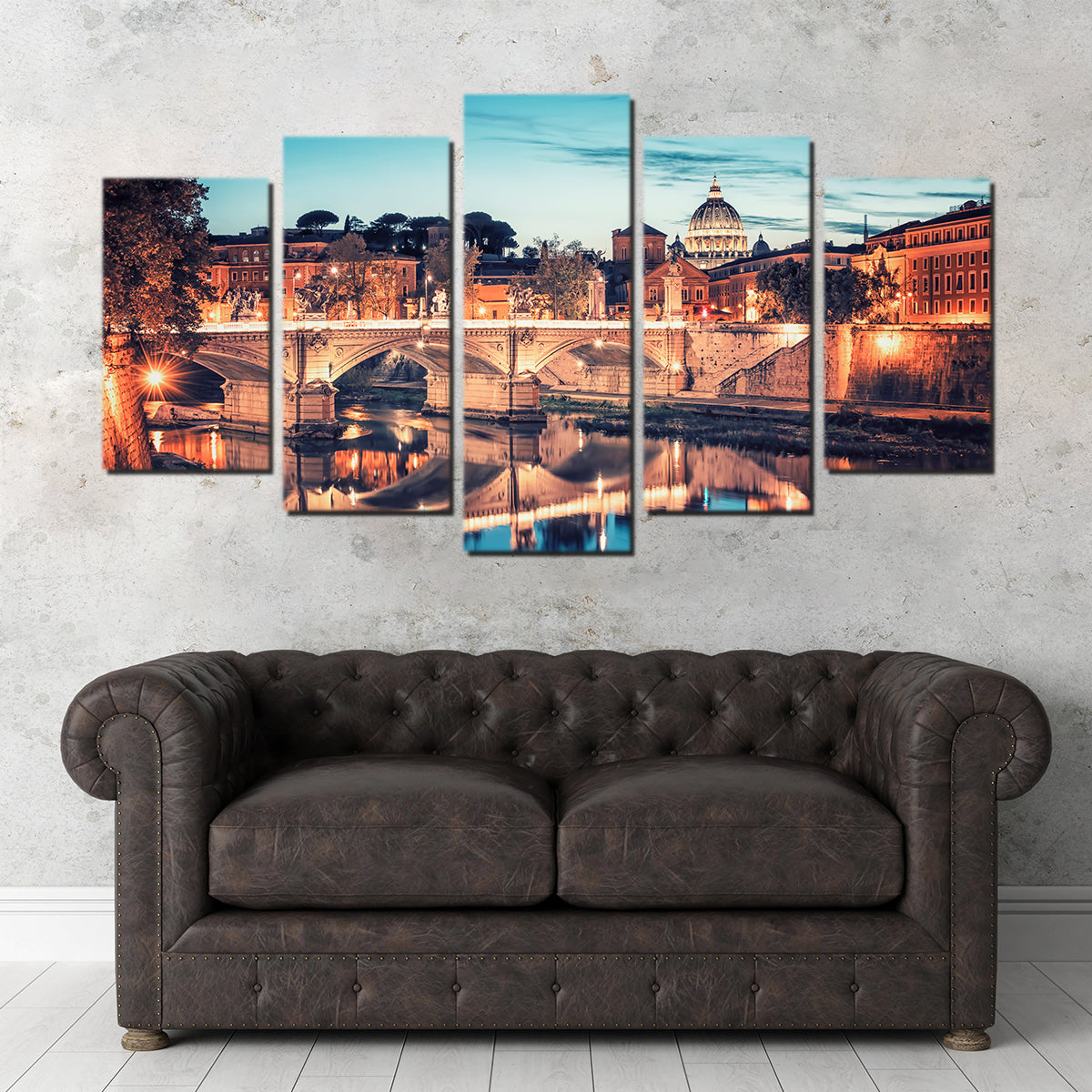 Stunning Blue Rome Wall Art for Your Home Decor