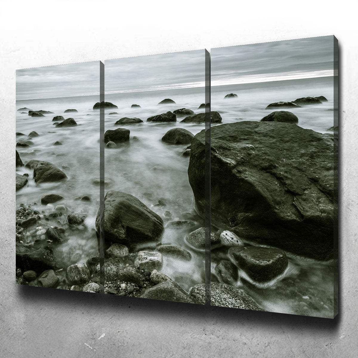 Stunning Overcast Montauk Wall Art by Dennis Maida