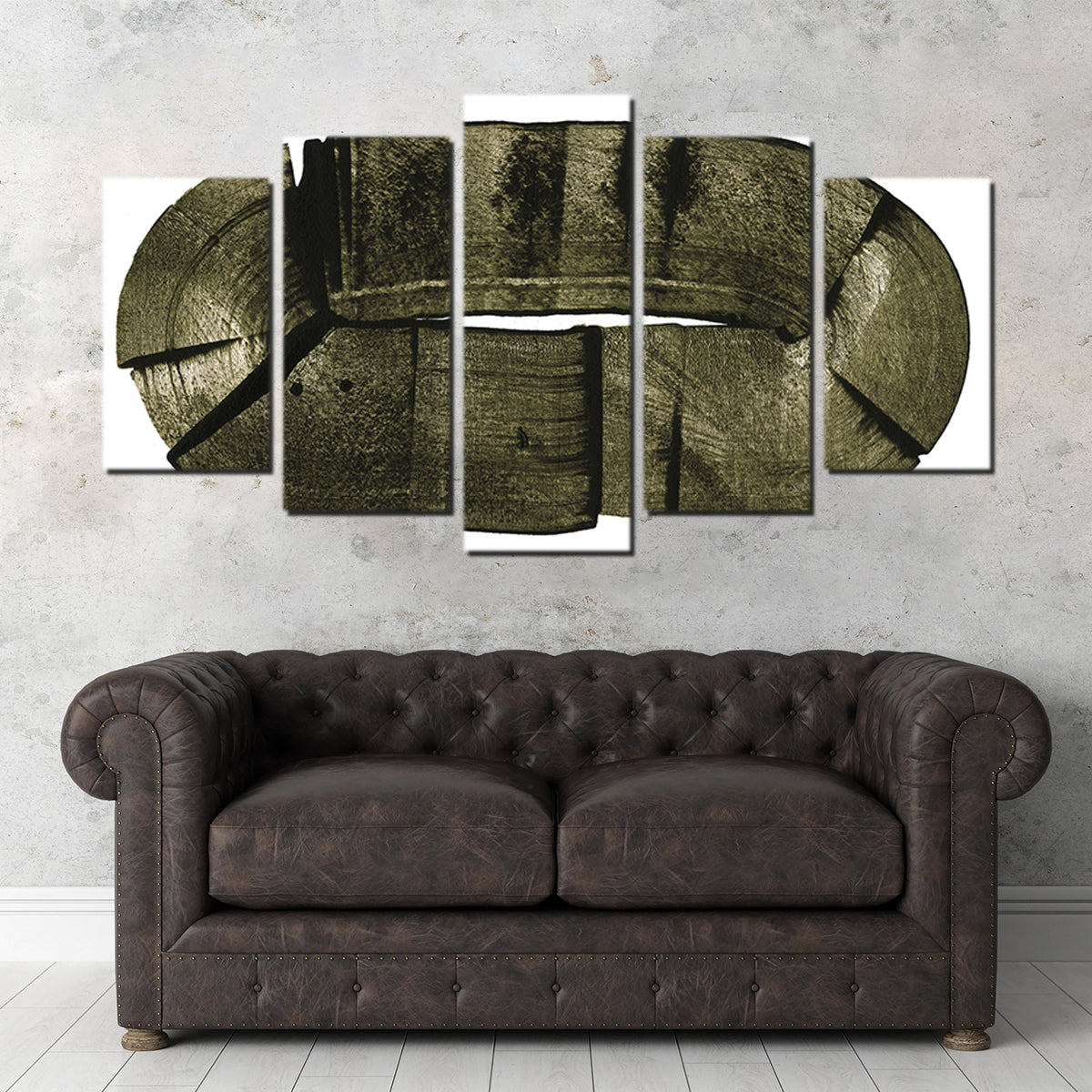 Exquisite Oval Lumber Wall Art by Evgeny Vetrov