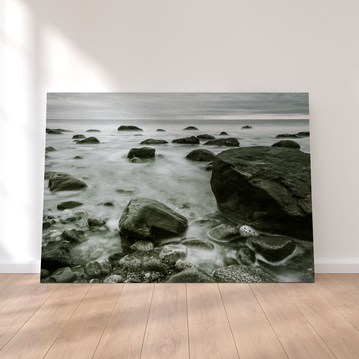 Stunning Overcast Montauk Wall Art by Dennis Maida