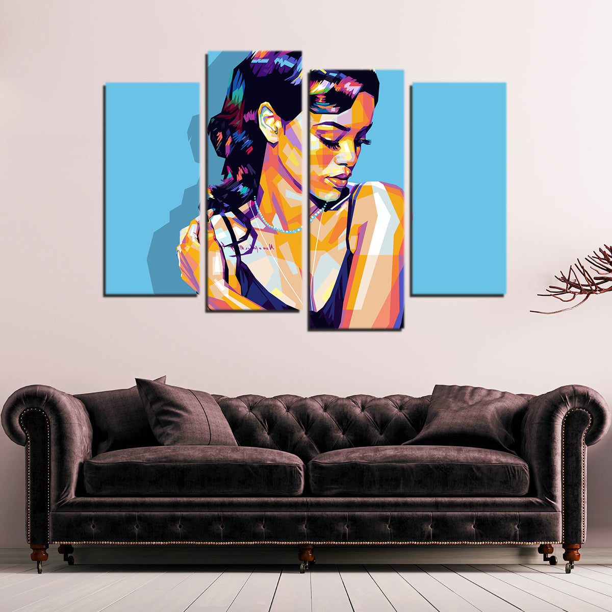 Stunning Rihanna Wall Art by Ralph & Laura Design