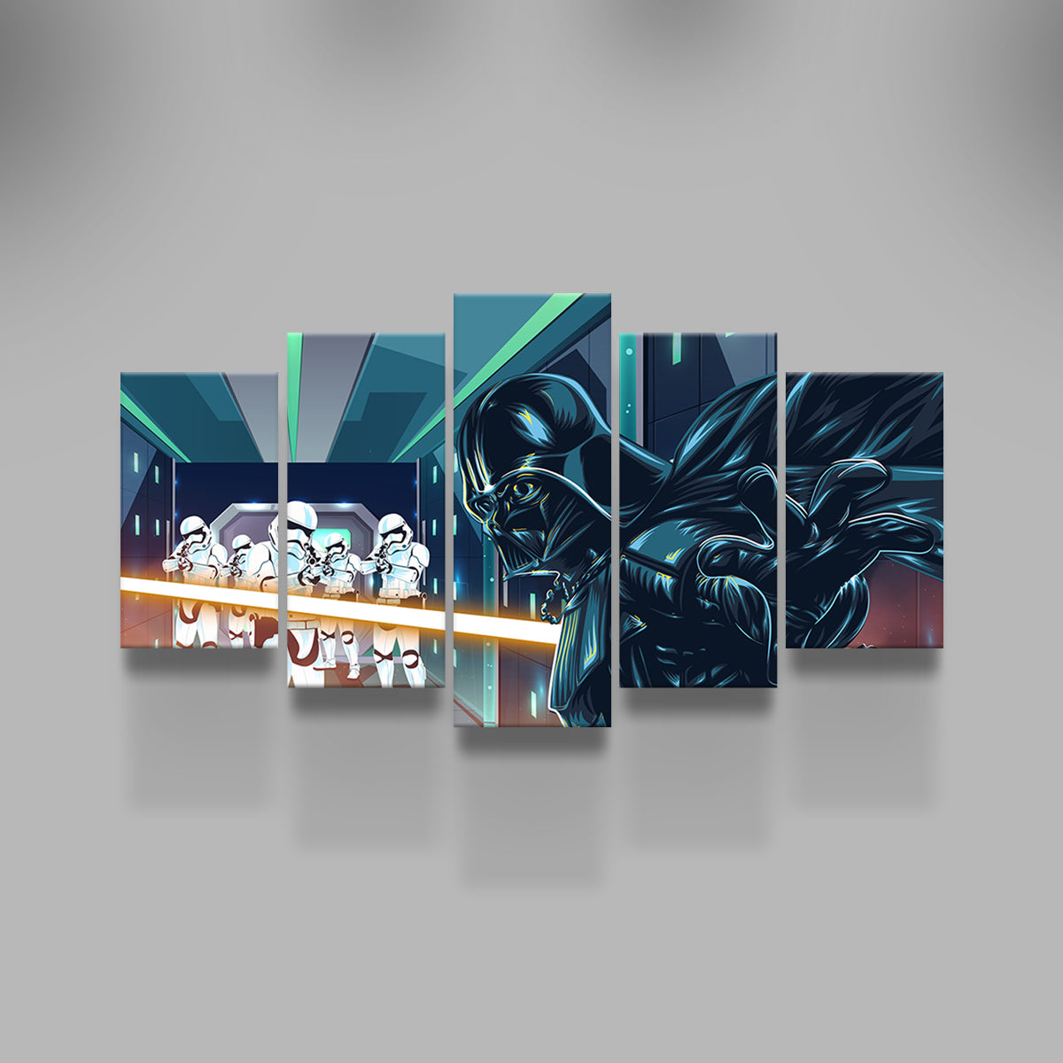 Epic Star Wars Final Battle Wall Art by Ralph & Laura Design