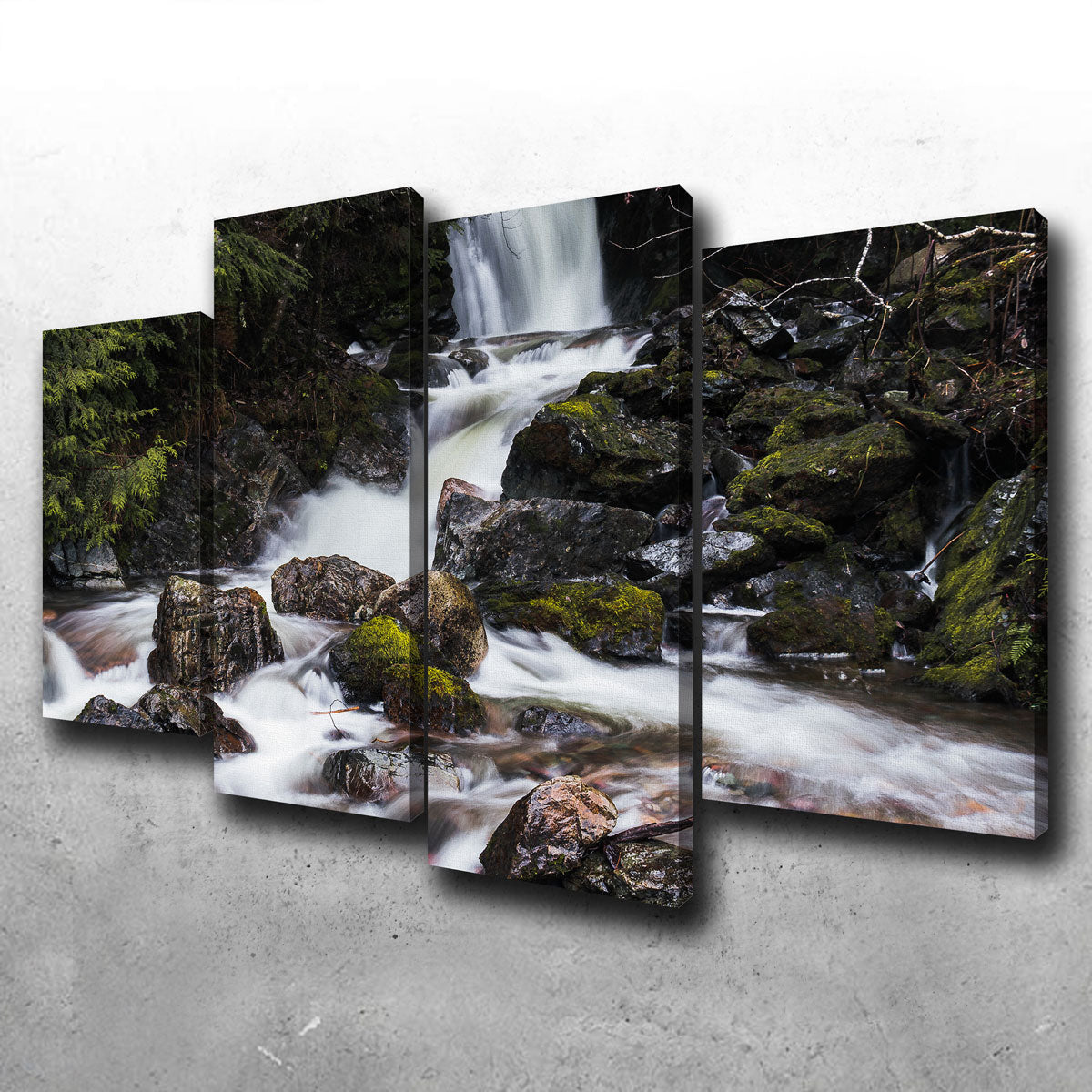 Stunning Roadside Waterfalls Wall Art by Mike Cotton