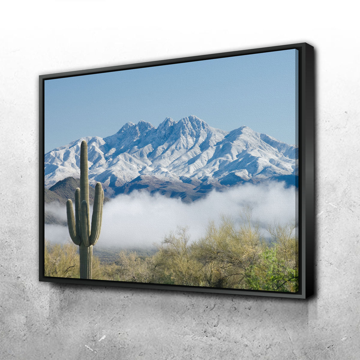 Stunning Saguaro and Four Peaks Wall Art for Your Home Decor