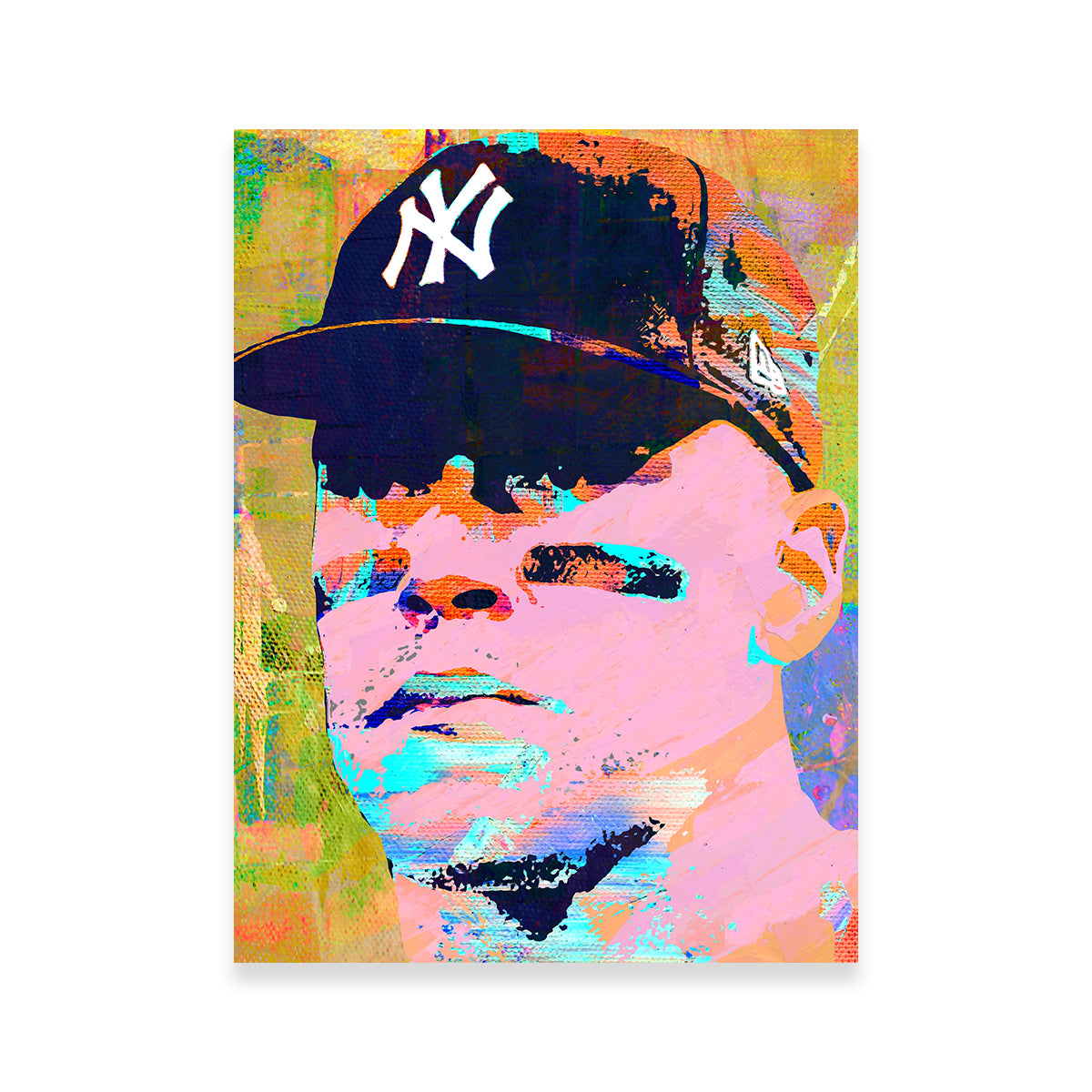 Authentic Aaron Judge Wall Art by Stephen Chambers
