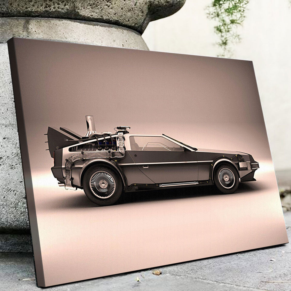 Stylish DeLorean Wall Art for Your Home Decor