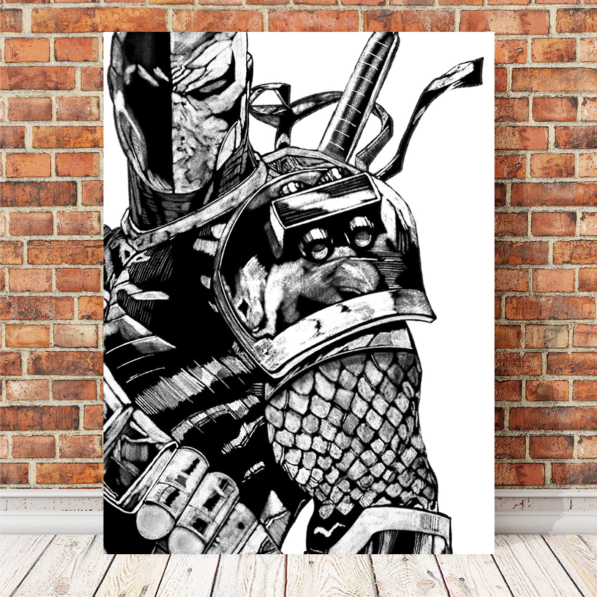 Stunning Deathstroke Wall Art by JPS Darko Art