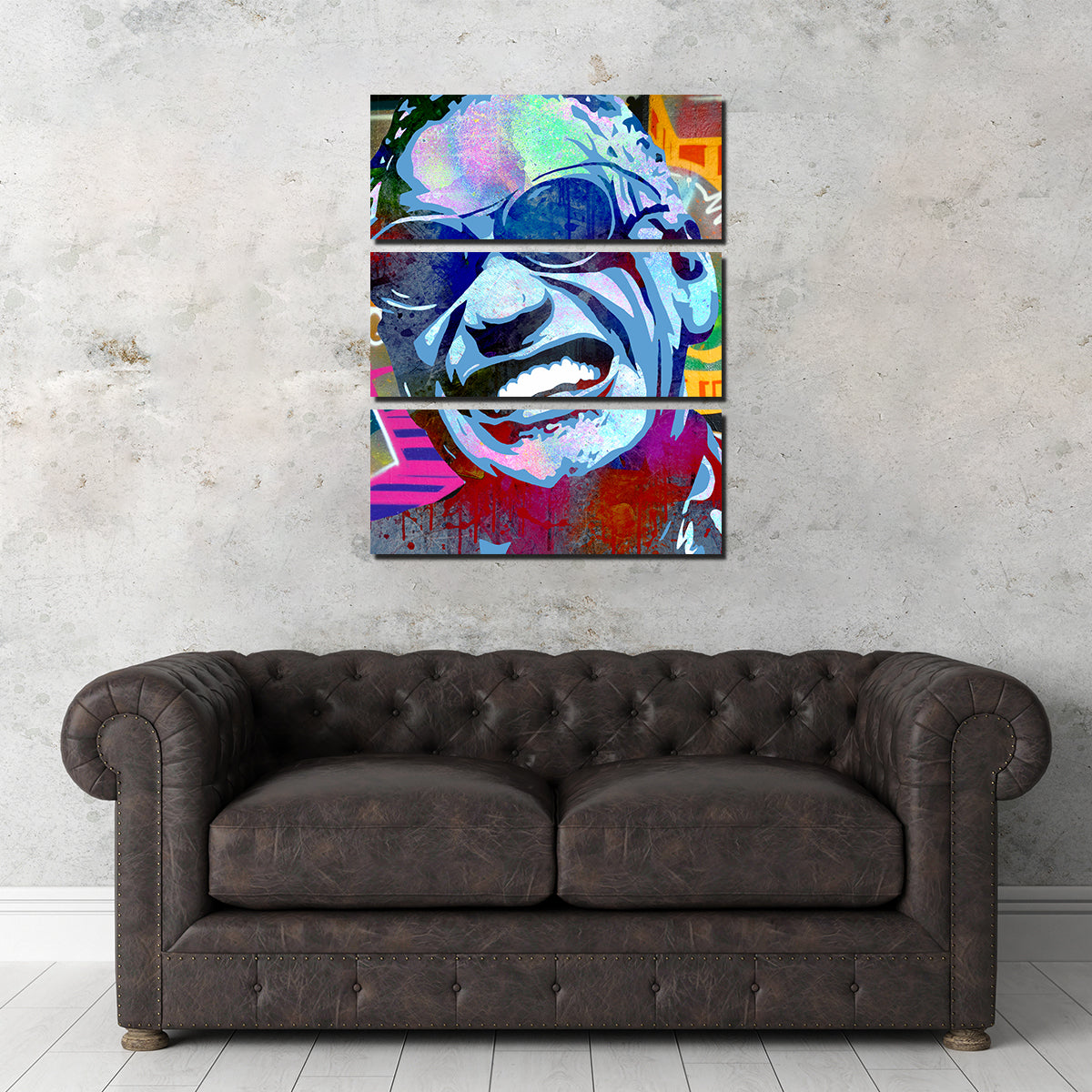 Exquisite Ray Charles Wall Art by Stephen Chambers