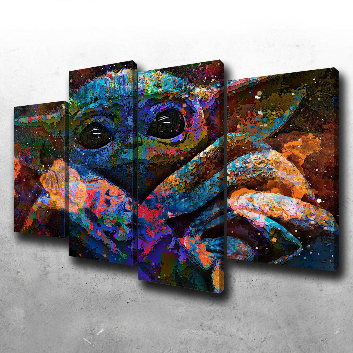 High - Quality Grogu Wall Art for Stunning Home Decor