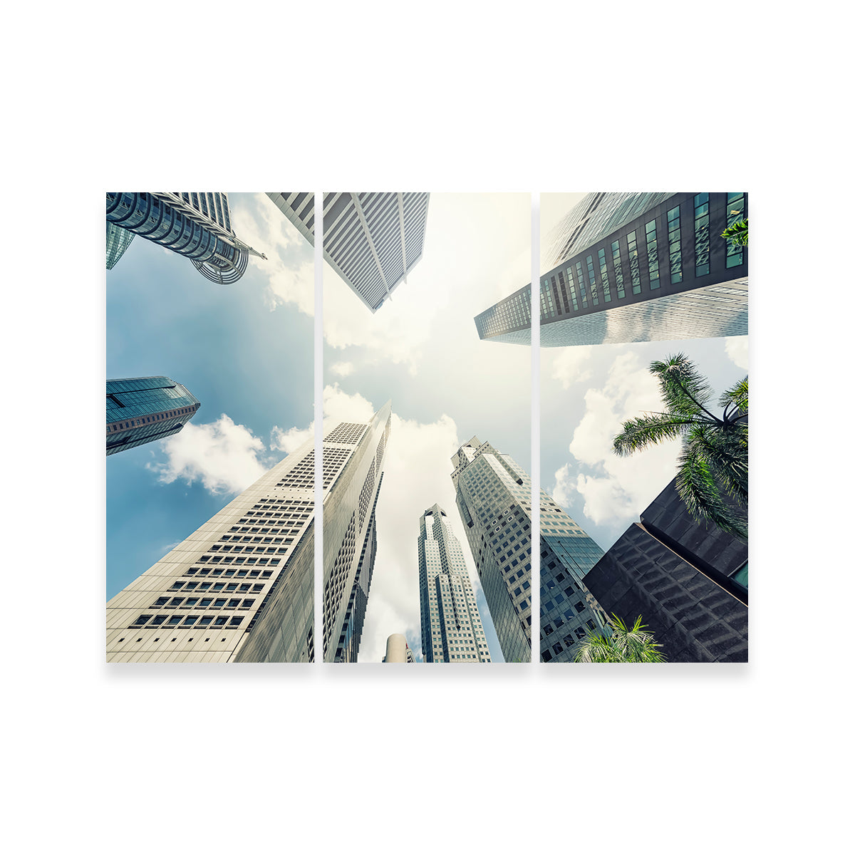 Exquisite Raffles Place Wall Art by Manjik Pictures
